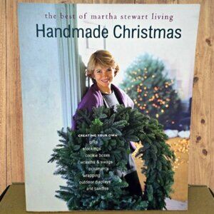 Martha Stewart Handmade Christmas Vintage 1995 Craft Book DIY Gifts Wrapping 90s